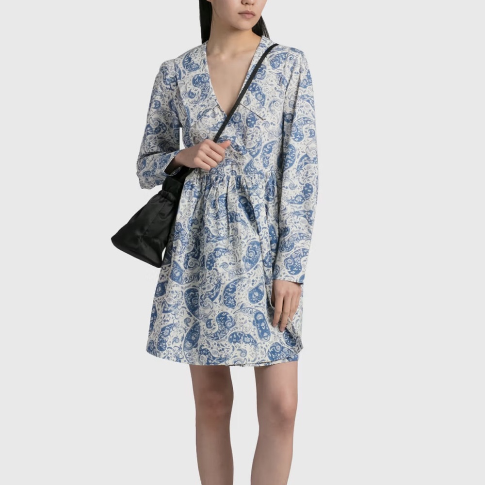 Ganni Paisley Dress